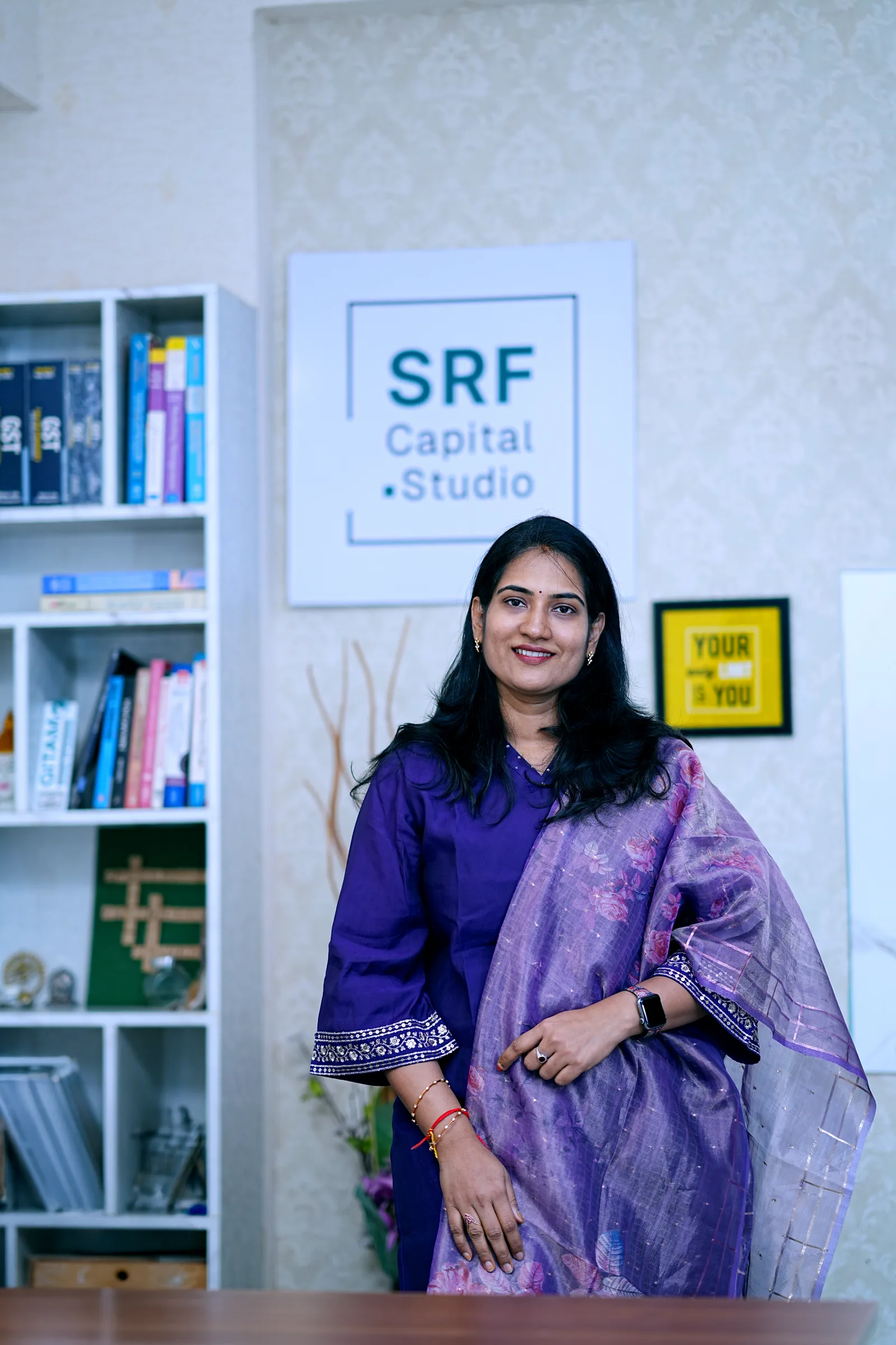 Vijaya Kadmisetty, Co-Founder and Chief Operating Officer of SRF Capital Studio